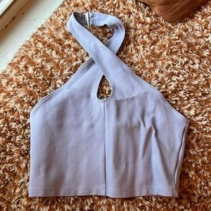 Aritzia Lavendar Halter Top